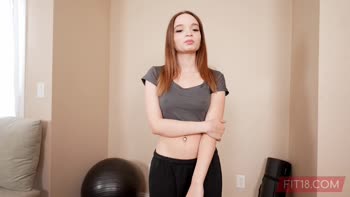 Tiny Fitness Babe Selina Imai's POV POV Casting Debut