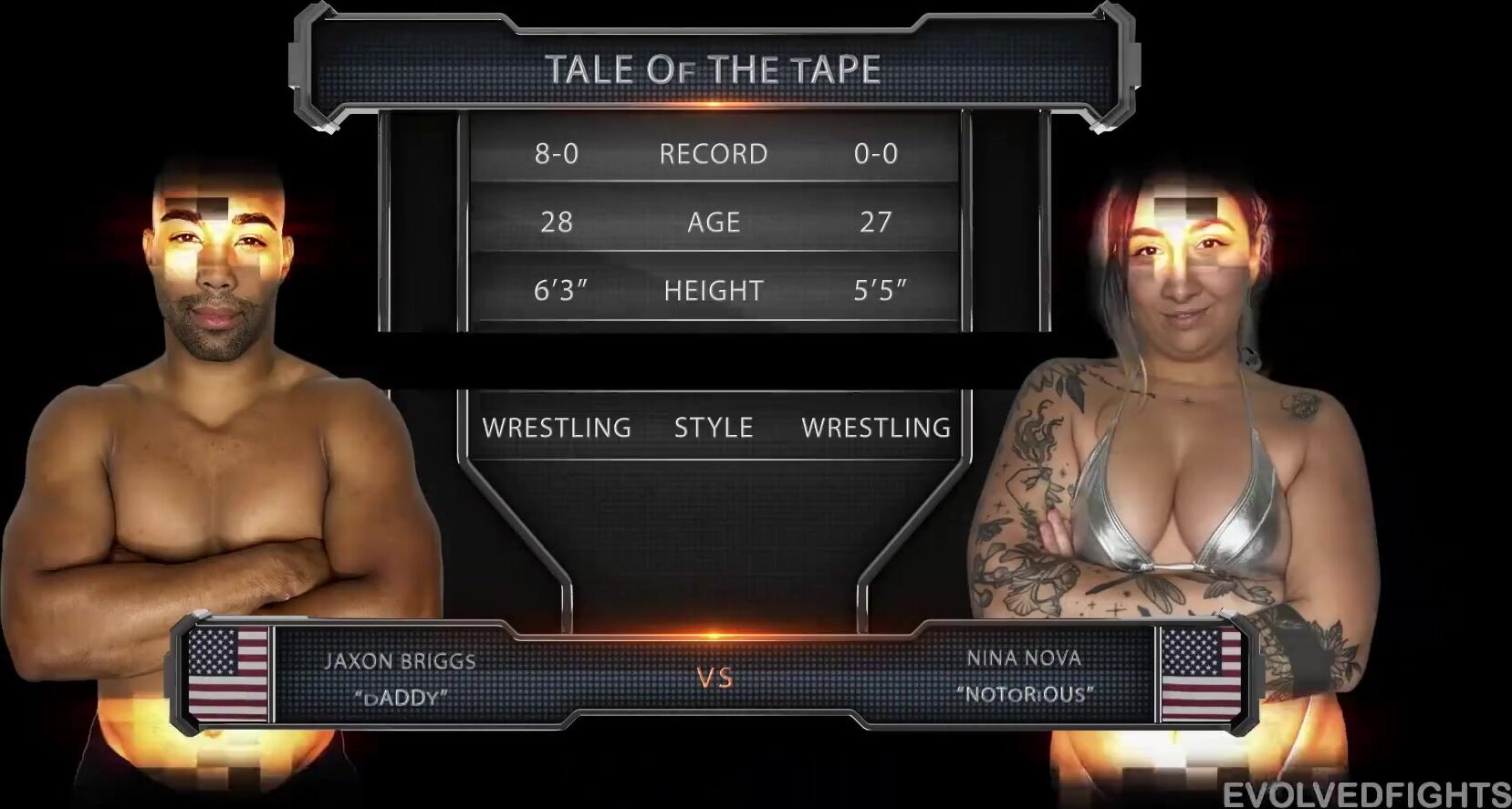 Nina Nova vs Jaxson Briggs - Newcomer Nina tries to take down the Champ