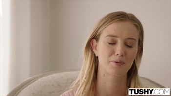 TUSHY Girl Boss and Intern Gape For A Huge Cock
