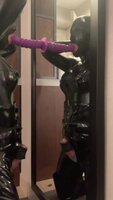 Bluealt's Latex Fantasy: Sissy Femboy Solo Play