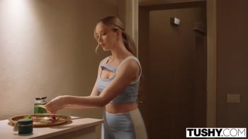 TUSHY Busty Polly Yangs Gets Ass Fucked While Her Perfect Huge Tits Bounce