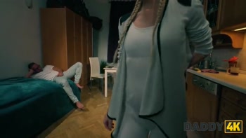 DADDY4K. Daddy couldn't resist the young tight pussy