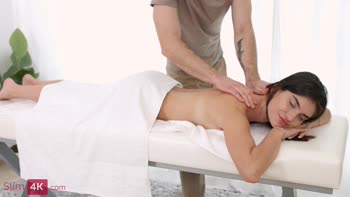 Stefany Kyler's Sensual Massage Ends in a Sizzling Cumshot