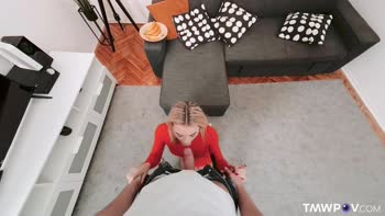 Surprise Banana Playtime Leads to Rika's Steamy POV Session
