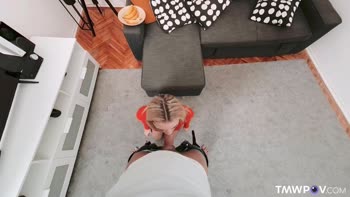 Surprise Banana Playtime Leads to Rika's Steamy POV Session