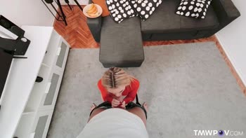 Surprise Banana Playtime Leads to Rika's Steamy POV Session