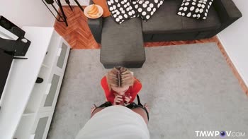 Surprise Banana Playtime Leads to Rika's Steamy POV Session