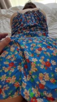 Sundress Seduction: College Cutie's Backside Delight