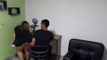 Sexlatincouple1 - Colombian Blonde's Sizzling Amateur Blowjob