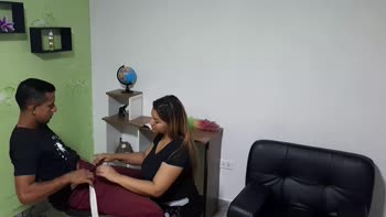 Sexlatincouple1 - Colombian Blonde's Sizzling Amateur Blowjob
