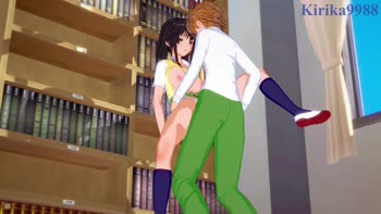 Rito Yuki and Yui Egawa's Sizzling Library Affair