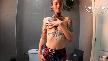 SmallTittyGirlfriend's Toy Test: Wet & Tight