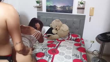 Camy_Boss Teases Her Perfect Pussy with a Sensual Harness