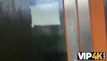 VIP4K. He wasn't giving her HUGE TITS any pleasure, so she decided to fuck a stranger right in front of him