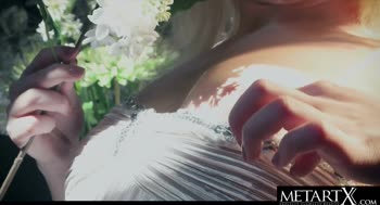 Gorgeous Blonde's Fingered Frenzy to Orgasmic Bliss