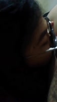 MayteJG's Colombian Best Friend Gives Deep Blowjob
