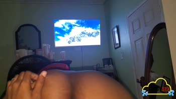 Cloud9Sexx's Big Ass Ebony Orgasm Ride