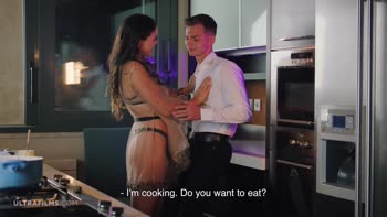 Elizabeth Sizzles in Kitchen BJ with Boyfriend