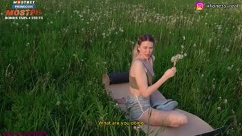 Mila Lioness Rides Wild in the Forest