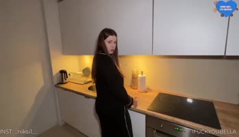 ifuckyouBella - Redhead Girlfriend's Secret Desire: My Dick Before Bed