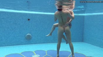 Sultry Sis Underwater Seduction with Lady Dee and Lizi Vogue