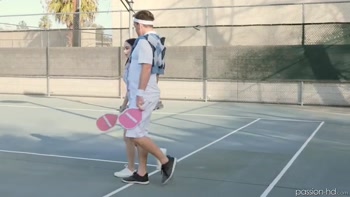 Selina Imai Gets Her Pussy Stuffed After Losing A Pickleball Game