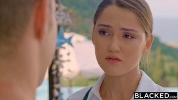 BLACKED BBC-hungry Kaisa & Eveline Seduce Hotel Employee