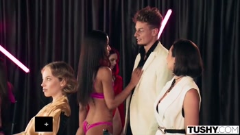 TUSHY Petite Model Eve Sweet Has A Huge Appetite For Anal