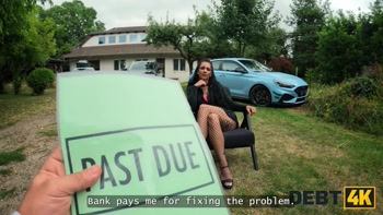 DEBT4k. Alexa Throat wanted all her holes to be fucked!