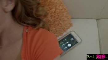 BrattySis - Quick Fuck With Step Brother And Gets Caught
