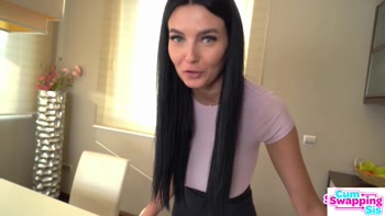 Tiffany Tatum & Simon Kitty Promptly Praise & Pounce on Stepbrother's Huge Dick