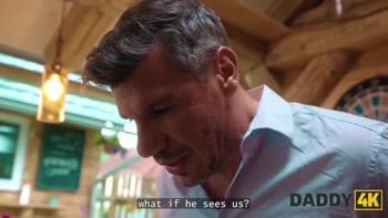 DADDY4K. His daddy served me an ORGASM dinner