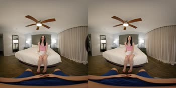 Celestina Blooms' Birthday Gift: A Naughty Stepsister Handjob in VR