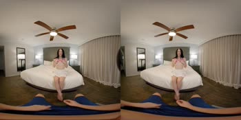 Celestina Blooms' Birthday Gift: A Naughty Stepsister Handjob in VR