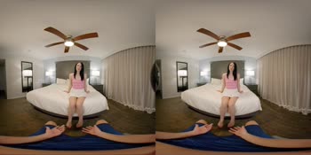 Celestina Blooms' Birthday Gift: A Naughty Stepsister Handjob in VR