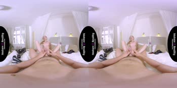 Skinny Dress Seduces in VR POV Blowjob