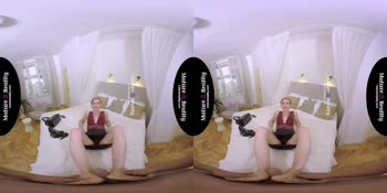 Skinny Dress Seduces in VR POV Blowjob