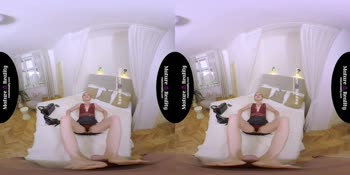 Skinny Dress Seduces in VR POV Blowjob