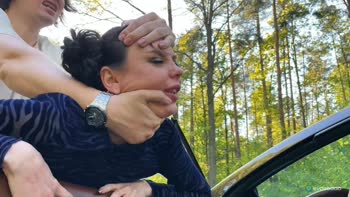 Eva Soda's First Public Ride Ends in Rough Car Sex