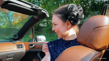 Eva Soda's First Public Ride Ends in Rough Car Sex