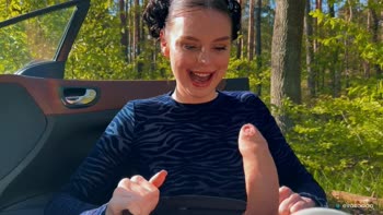 Eva Soda's First Public Ride Ends in Rough Car Sex