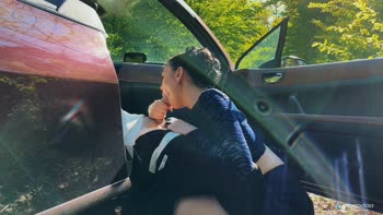 Eva Soda's First Public Ride Ends in Rough Car Sex
