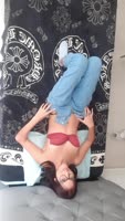 Casuex's Sultry Solo: Teen (18+) Strip Tease, Lingerie & Masturbation