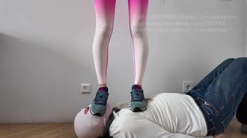 Ava Krass Tramples Her Foot Slave's Face