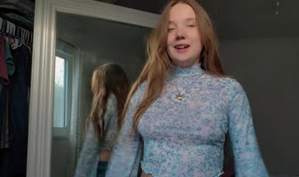 Sableheart7249 - Sableheart's Sensual Strip Tease: Transparent Try-On Haul Unveils Her Natural Beauty