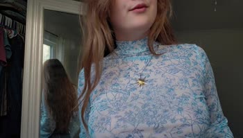 Sableheart7249 - Sableheart's Sensual Strip Tease: Transparent Try-On Haul Unveils Her Natural Beauty