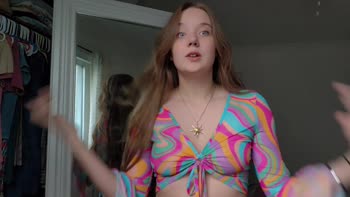 Sableheart7249 - Sableheart's Sensual Strip Tease: Transparent Try-On Haul Unveils Her Natural Beauty