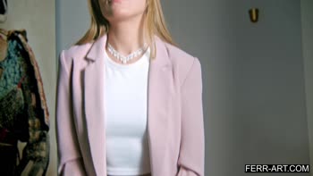 Blonde Teacher's Naughty Reward: Angelika Grays' Hot Student Seduction