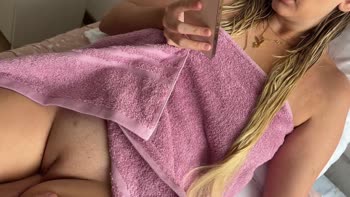 Baby Montana's Step Daddy Fantasy: Caught Naked After Shower
