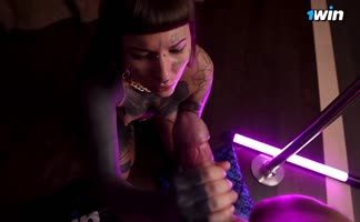 Sluchayves' Sultry Blowjob: Amateur Beauty Sucks Cock
